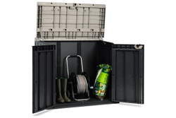 Уличный пластиковый ящик Toomax Stora Way 842 л Anthracite с доводчиками