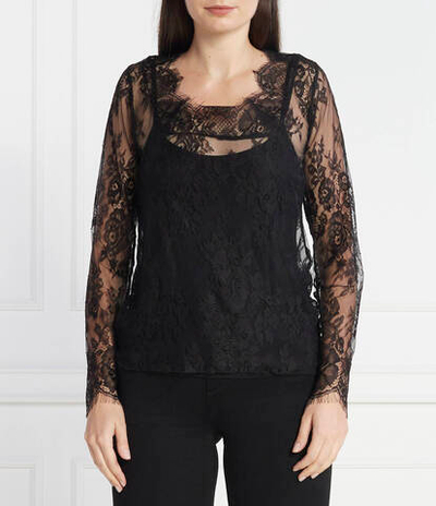 Блузка+топ Liu Jo Rose - черный(5F3083 J4583)