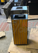 Урна Город Wood с пепельницей