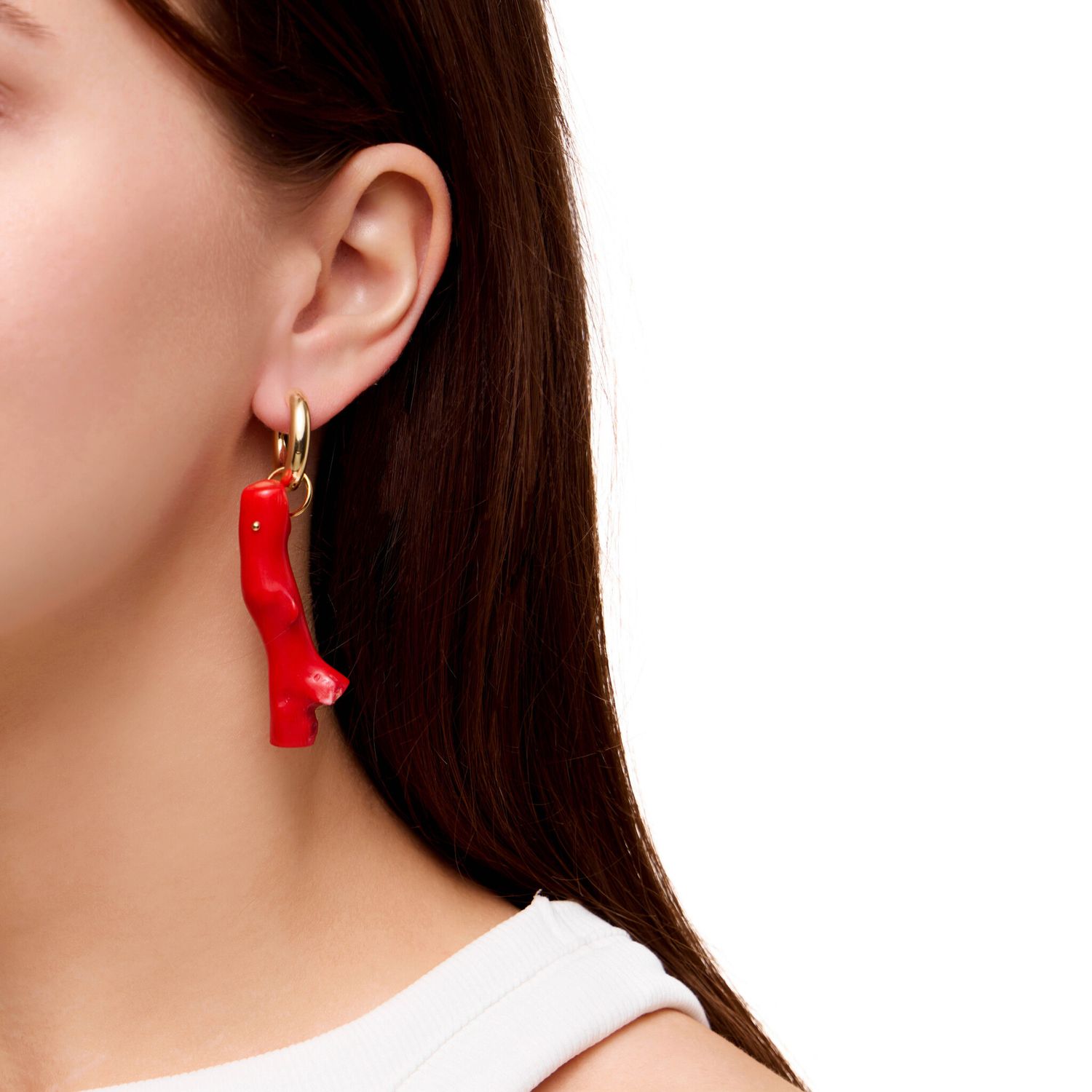 Серьга/подвеска на купальник Coral Earring