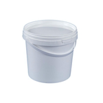 Ведро с пластиковой ручкой 2,3л + крышка с замком