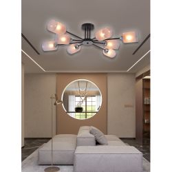 Люстра Rivoli Jocelyn 9191-308 8хЕ27 60 Вт модерн | Лайт