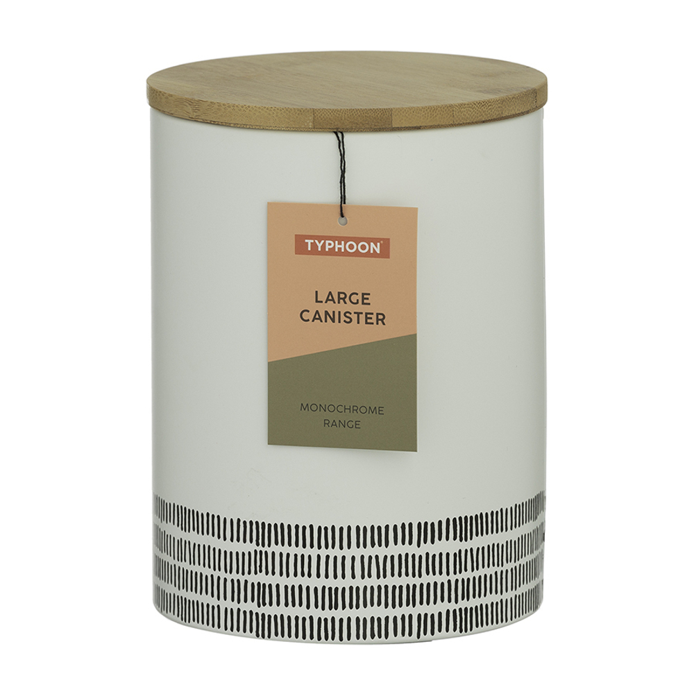 Емкость для хранения monochrome большая белая 2 л