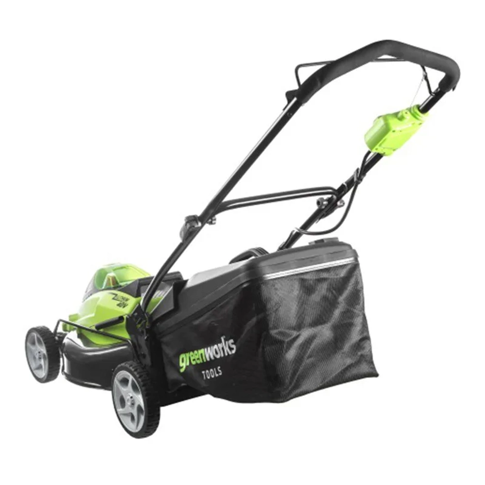 Аккумуляторная газонокосилка Greenworks G40LM45K3 40В (1 x 3 Ач, ЗУ) нож 45 см, 2500107UE