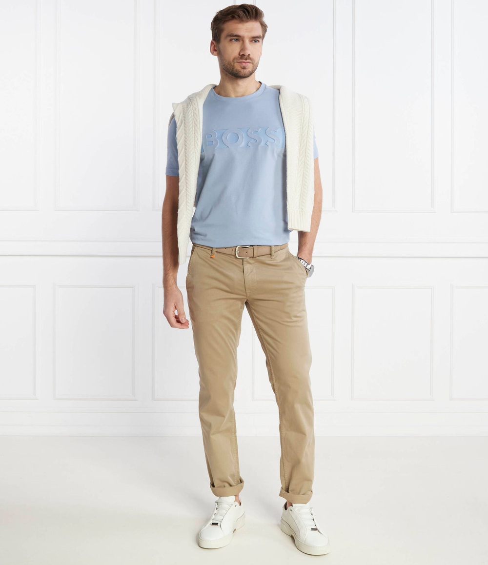 чиносы schino BOSS ORANGE - песочный(50470813)