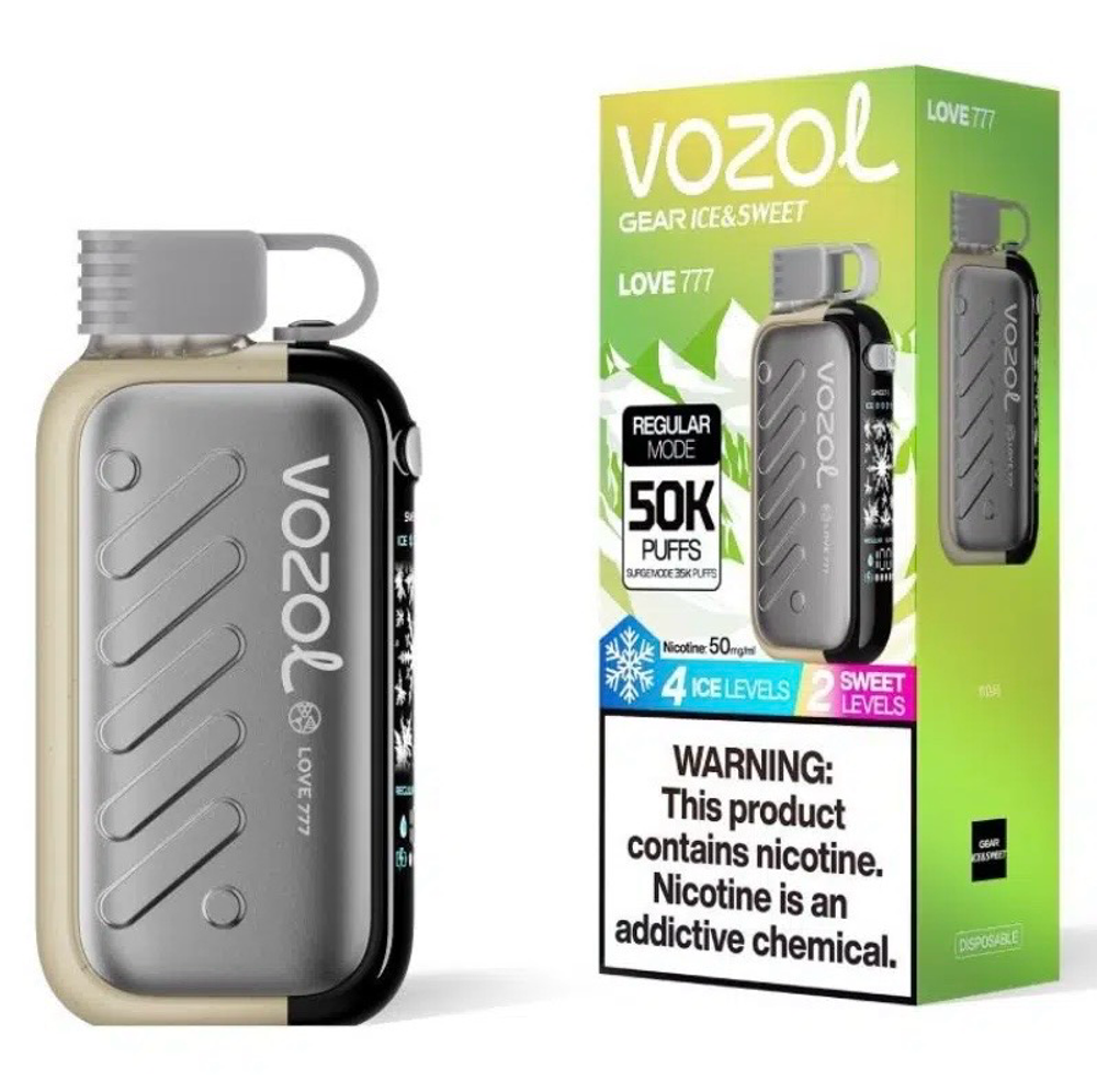Vozol GEAR ICE & SWEET 50000 - Love 777 (5% nic) Vozol GEAR ICE & SWEET 50000 - Love 777 (5% nic)