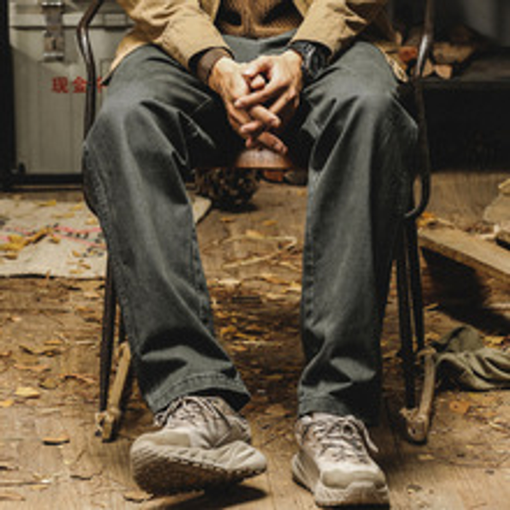 Модные брендовые повседневные брюки от бренда JIELEINUO