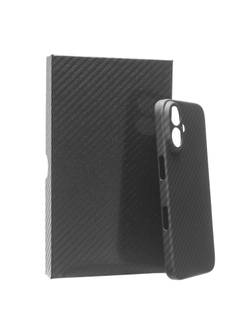 Чехол Сarbon Fiber Case для iPhone 16 Plus