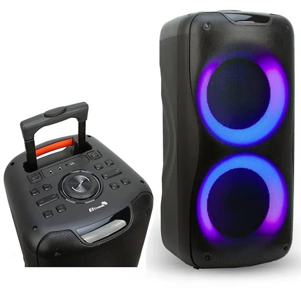 Колонка 08" (20-33 DANCE BOX 1000) динамик 2шт/8" ELTRONIC с TWS