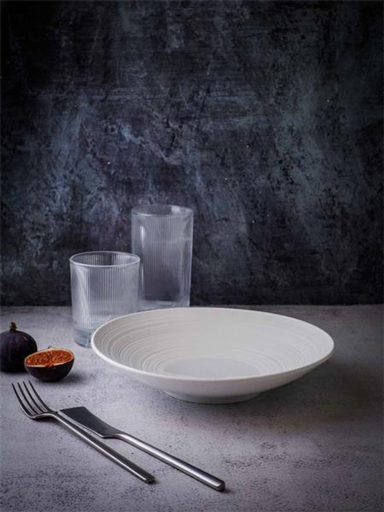 Салатник 800 мл, d 24,5 см h 5 см, фарфор, Linea Салатник 800 мл, d 24,5 см h 5 см, фарфор, Linea