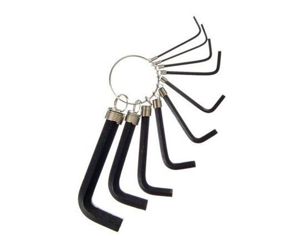 Набор шестигранников 1.5 - 10мм, 10шт. в пакете JF2296B HEX  657-618