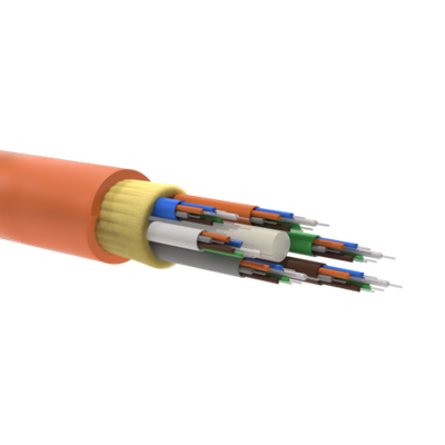 Кабель волоконно-оптический MB ОМ2,50/125 мкм,8 волокон в буферном покрытии, безгелевые микротрубки