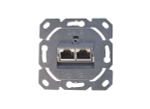 Компьютерная  розетка RJ45 Cat.6 UAE,  на 2 выход,  без накладки