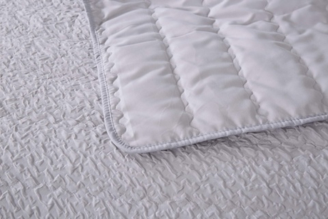 Покрывало 160х220 и наволочка 50х70 Sofi De MarkO Надин серое