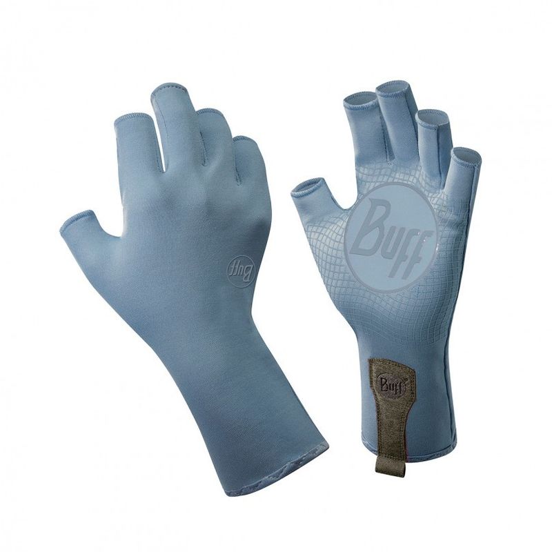 Перчатки рыболовные Buff Glacier Blue Фото 1