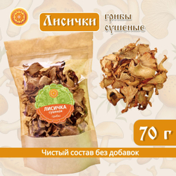Сушеные Лисички натуральные.