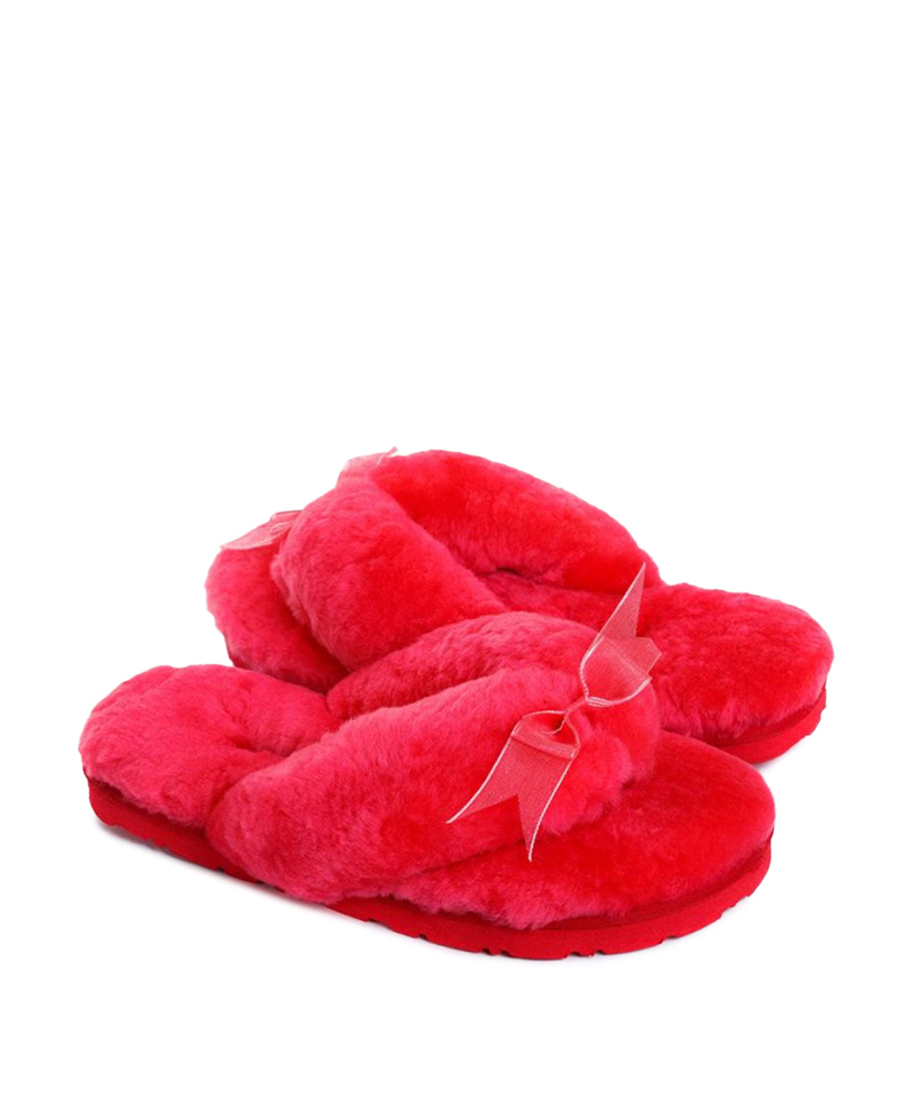FLUFF FLIP FLOP II-watermelon red