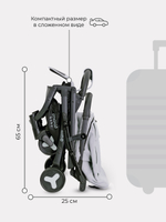 Коляска детская MOWBaby "LIME" MB100 Silver