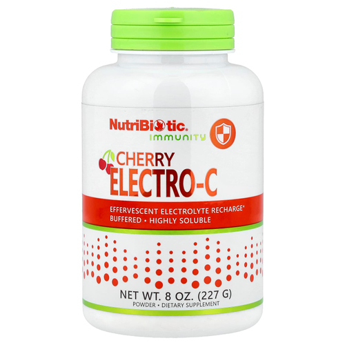 NutriBiotic, Immunity, Cherry Electro-C, порошок, 227 г (8 унций)