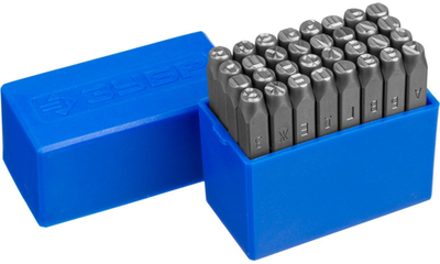 ЗУБР 6 мм, кириллица, штамповочные буквенные клейма, Профессионал (21503-06)