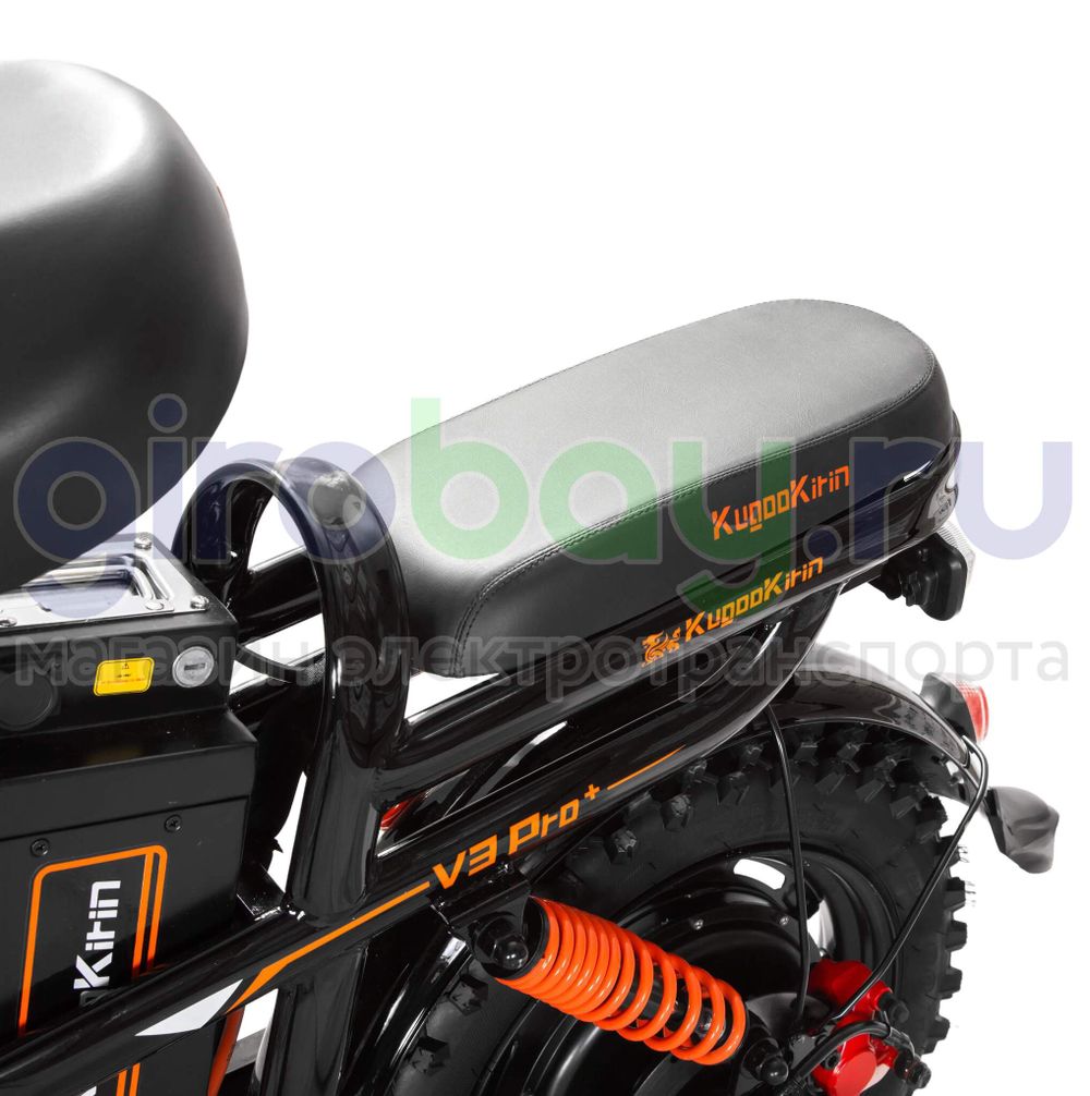 Электровелосипед Kugoo Kirin V3 PRO PLUS (60V/21Ah) внедорожная резина фото №18