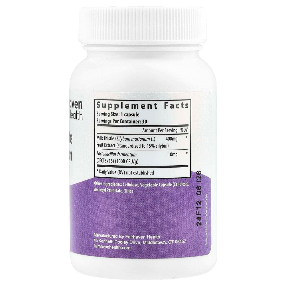 Fairhaven Health, Полная поддержка лактации`` 30 капсул