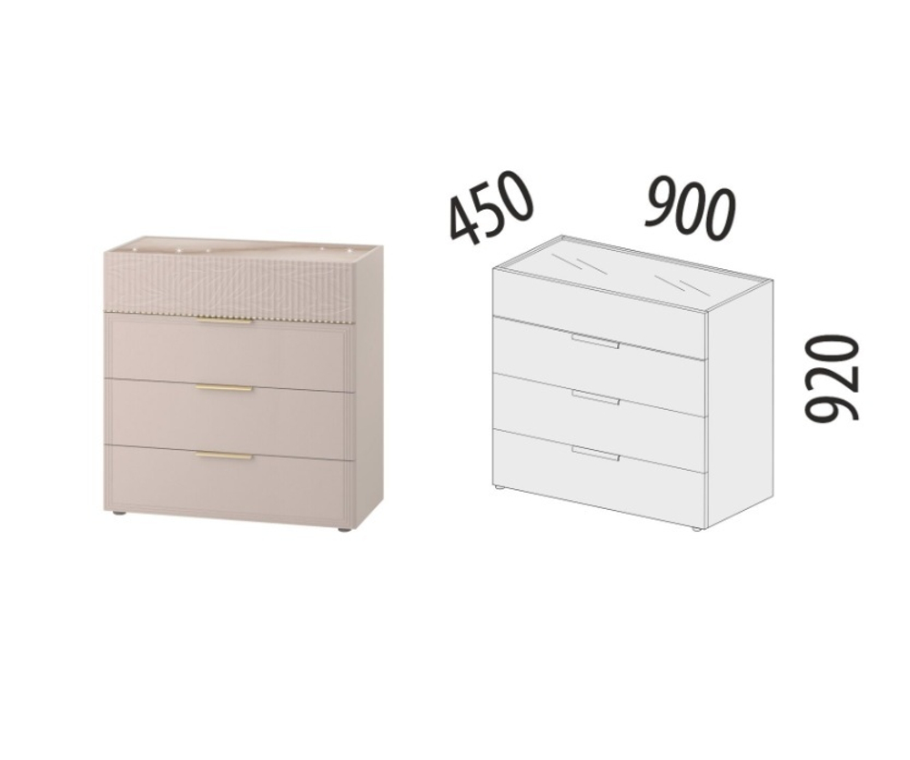 Флоренция-904 (DaVita) 904.18 Комод