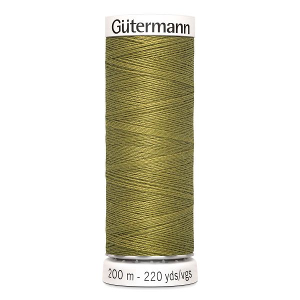 Нитки универсальные Gutermann Sew-all 100 (200 метров), 5 кат. | 397 т.горчичный