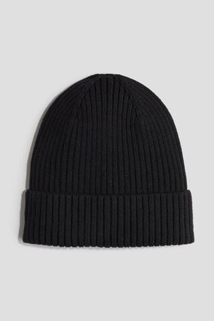 H&M Вязаная шапка, черный