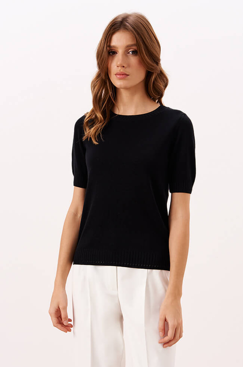 23255 Джемпер женский (черный)