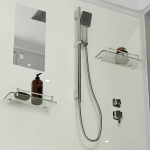 Душевая кабина Niagara Standart ST100/80/15Q 100х80 стекло прозрачное/профиль белый