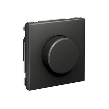 Светорегулятор поворотно-нажимной (диммер) ArtGallery LED RC 400Вт механизм базальт SE GAL001423