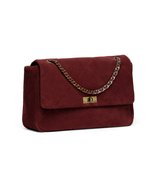 KELLY M марсала из замши