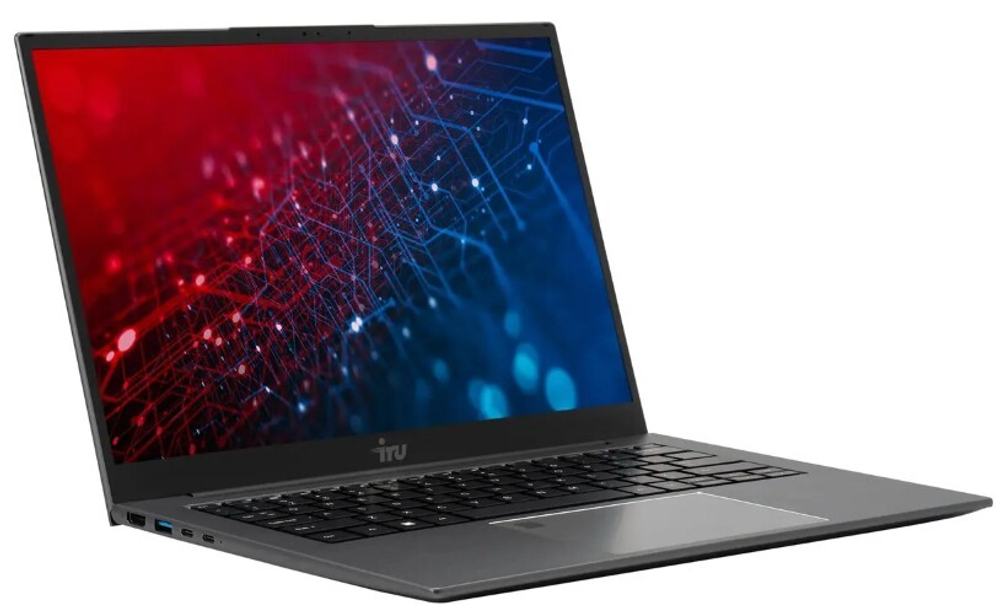 Ноутбук  iRu Planio 14INPR 14 ", Intel N, 16 Гб RAM, 512 Гб SSD, UHD Graphics, Серый