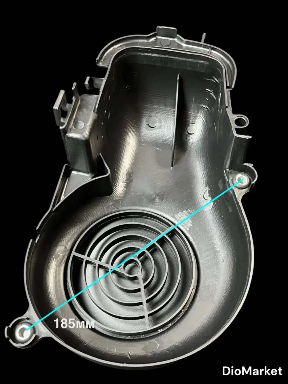 кожух обдува цпг на генератор ямаха джог 3KJ / Стелс тактик 1e40qmb