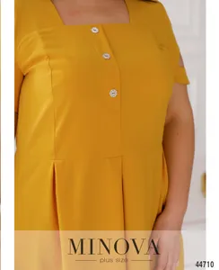 Платье 8-290-горчица Minova