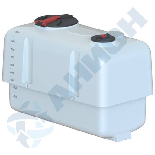 Навесной бак для с/х 1000 л с откидной крышкой 380 мм и фланцевой крышкой 190 мм Анион 1000 л.(1570x820x1150см;белый) - арт.559576