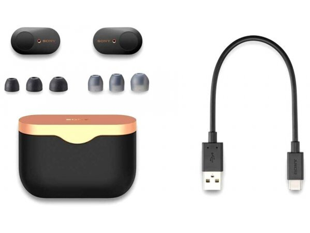 Беспроводные наушники Sony WF-1000XM3 Black