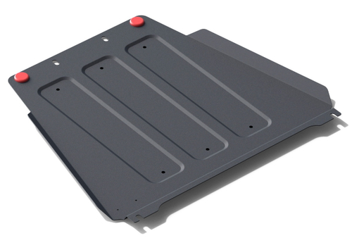 Защита КПП АвтоБроня для SsangYong Actyon I (V - 2.0D; 2.3) 2005-2010/SsangYong Actyon Sports II (V - 2.0D) 2012-2016/SsangYong Kyron I рестайлинг (V - 2.0D; 2.3) 2007-2016/SsangYong Nomad (V - 2.3) 2013-н.в./SsangYong Rexton II, III (V - 2.7D; 3.2) 2007-2017, штампованная, сталь 1.8 мм, с крепежом, 111.05303.3