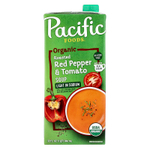 Pacific Foods, органический суп из обжаренного красного перца и томата, 946 мл (32 жидк. унции)