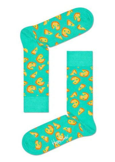 Носки унисекс Pizza Sock с кусочками пиццы (Размер: 25) (Цвет: зеленый)