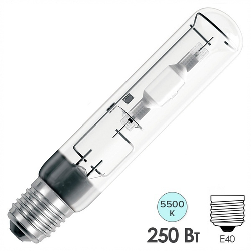 Лампа металлогалогенная газоразрядная HQI-T 250W D 5200K E40 POWERSTAR (ДРИ) Osram (МГЛ) 4008321677846