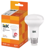 Лампа светодиодная ECO R63 рефлектор 8Вт 230В 3000К E27 IEK