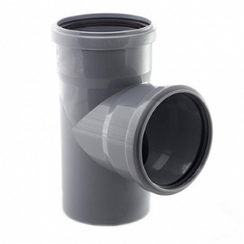 Тройник TEBO 110мм 87,5 градусов 38893