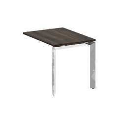 Onix Direct Lux Брифинг-приставка П-обр. м/к M-O.MP-BR-9 Дуб Мали/Нержавеющая Сталь/Хром 980*720*750