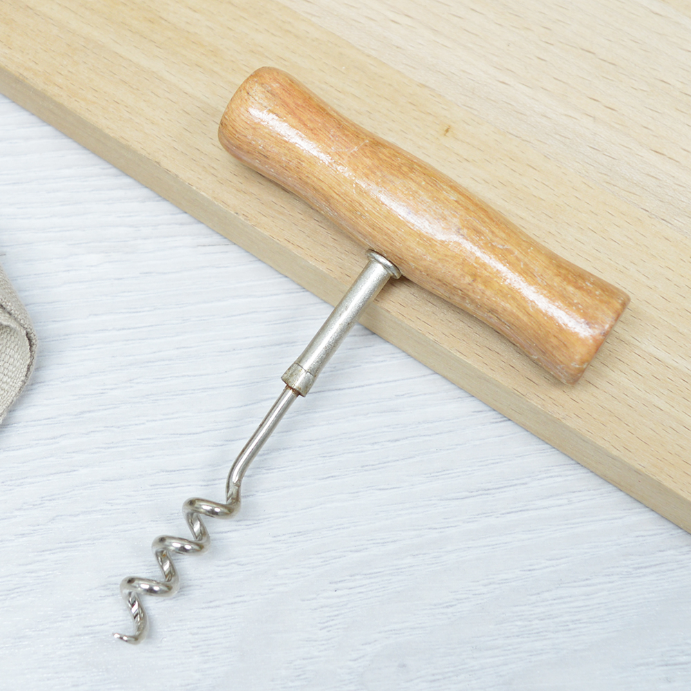 Штопор с деревянной ручкой (Т-образный)