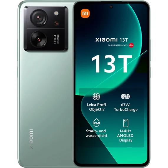 Смартфон Xiaomi 13T Pro 12 ГБ | 256 ГБ («Луговой Зеленый» | Meadow Green) (версия Global)