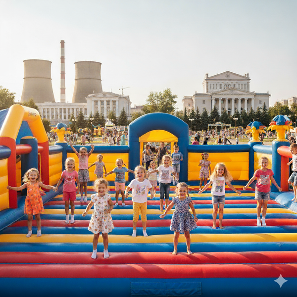 Надувной батут купить в Ачинске – БатутМастер 🎉 Надувной батут купить в Ачинске – БатутМастер 🎉