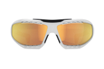 Спортивные очки LiP Surge / Gloss White - Black / PC Photochromic / ecLiPse™ Series ML Red Brown