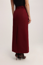 Юбка миди из денима